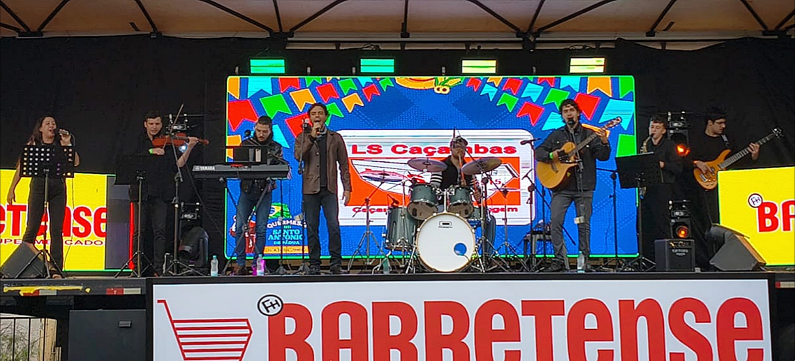 Banda Acoord realiza primeira apresentação na 17ª Festa de Santo Antônio