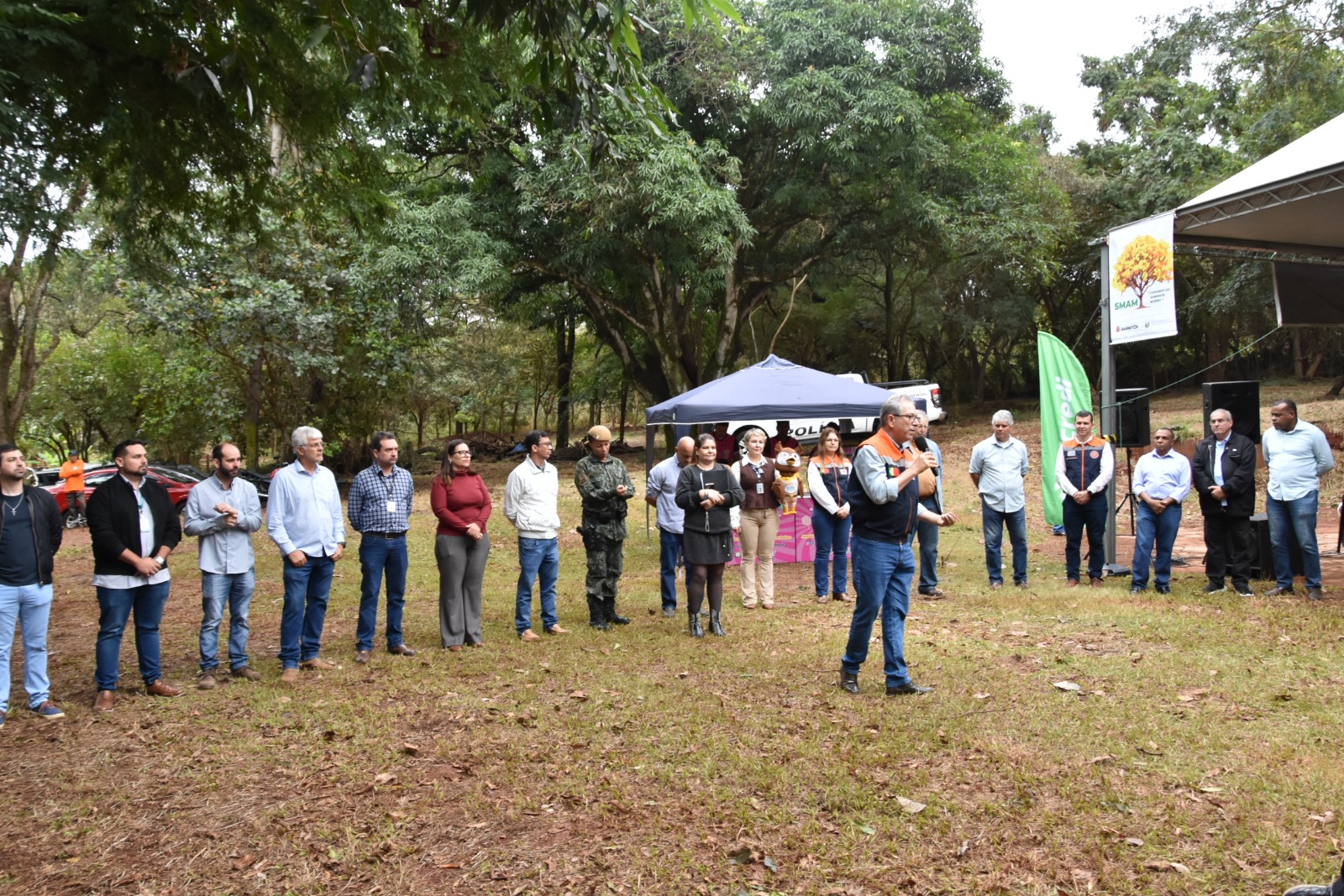 Prefeito e vice participam de abertura da Semana do Meio Ambiente