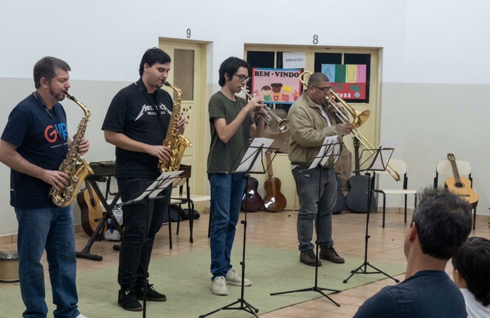Audição de encerramento do semestre celebra evolução dos alunos do Projeto Guri em Barretos