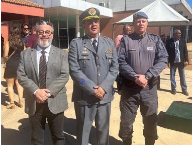 Seccional em exercício participa de solenidade do Batalhão