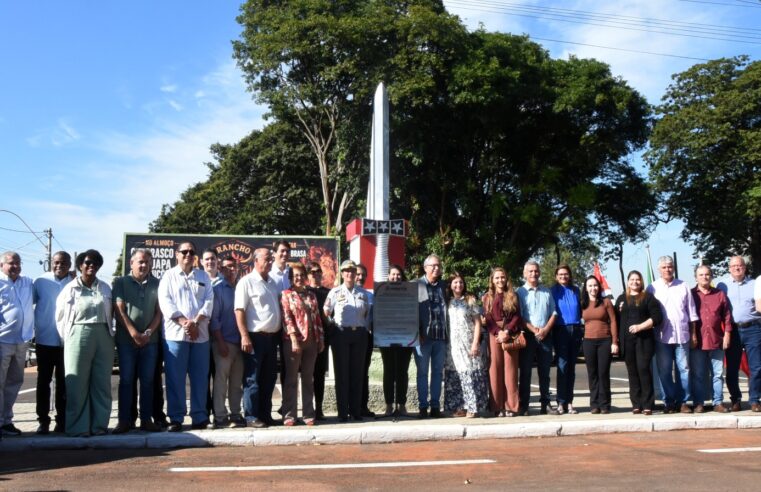 Solenidade marca reinstalação do monumento em homenagem à Revolução Constitucionalista de 1932