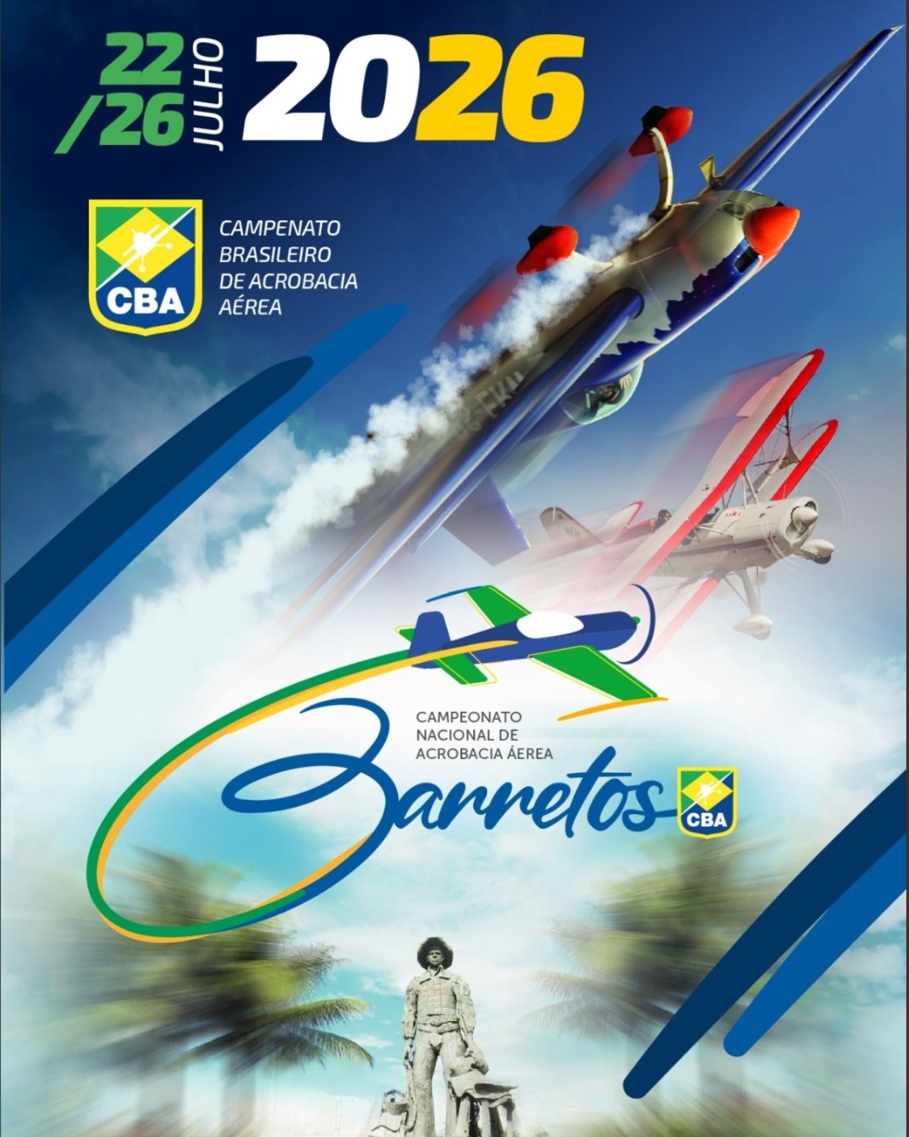 Barretos sedia Campeonato Brasileiro de Acrobacia Aérea com a presença de juízes internacionais