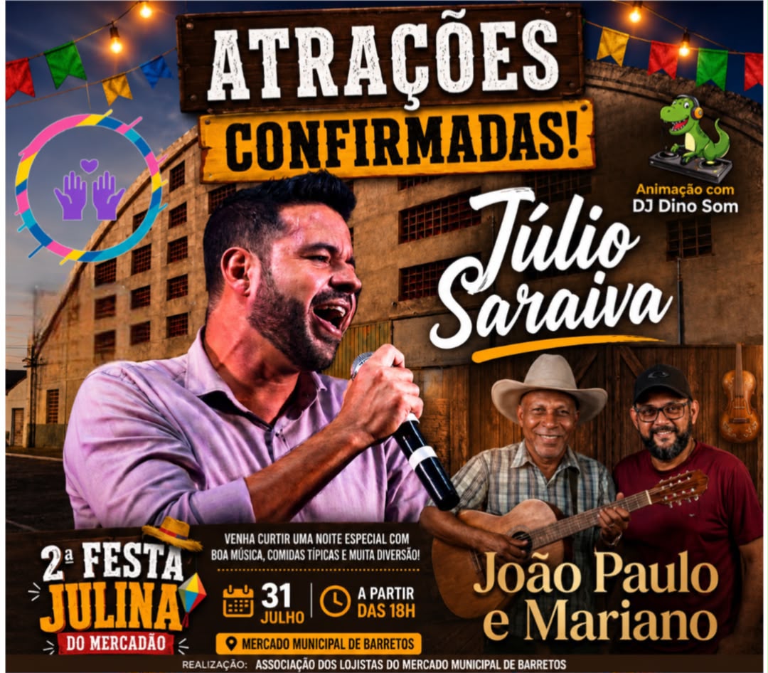 Associação do Mercadão promove hoje a 2ª Festa Julina